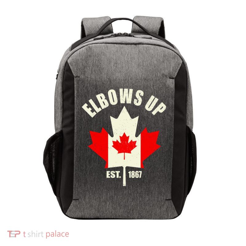 Elbows Up Canada Vector Backpack