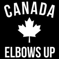 Elbows Up Canada City Backpack