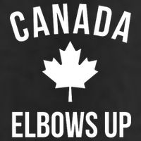 Elbows Up Canada Adult Drive Performance Visor
