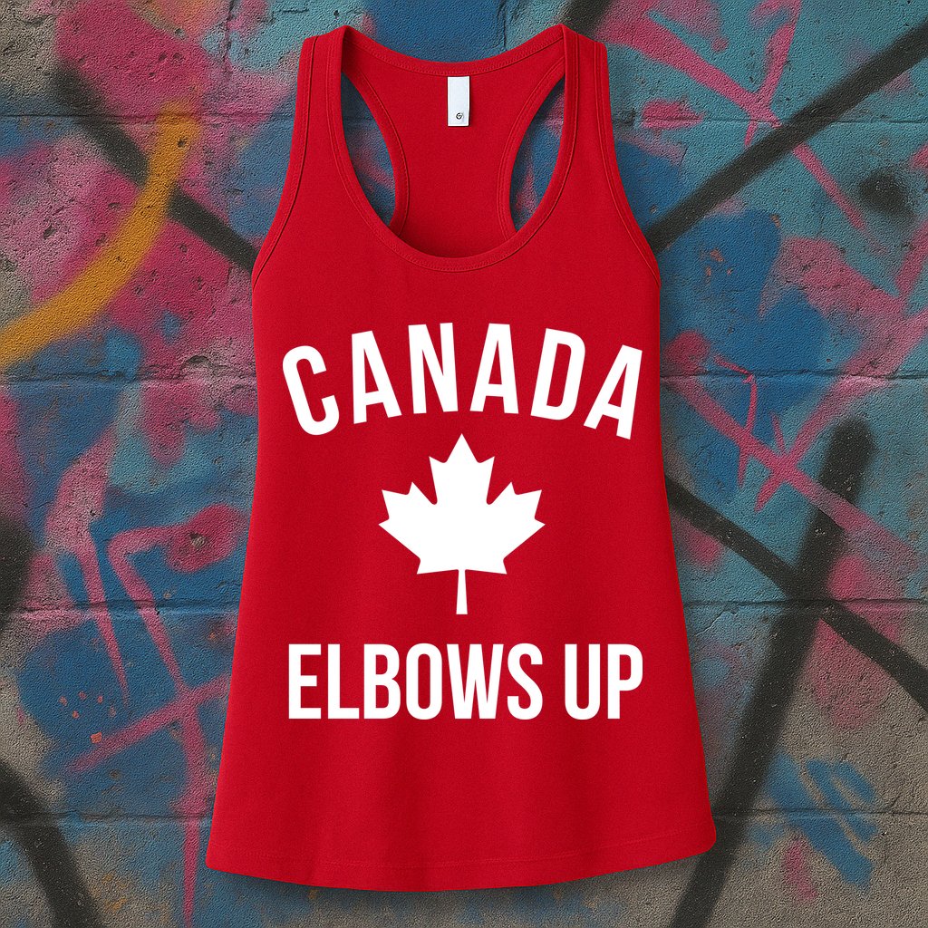 Elbows Up Canada Womens Tank Top