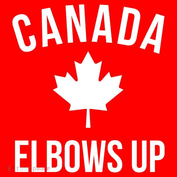 Elbows Up Canada Visor