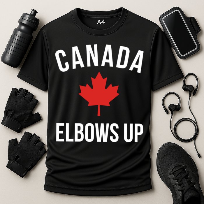 Elbows Up Canada Cooling Performance Crew T-Shirt