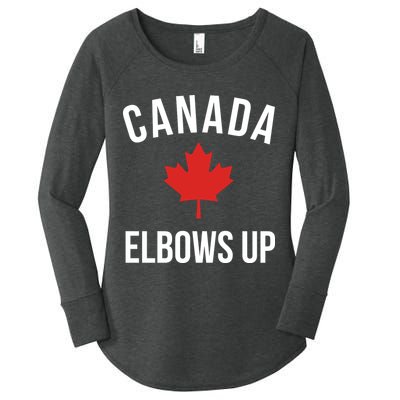 Elbows Up Canada Women's Perfect Tri Tunic Long Sleeve Shirt