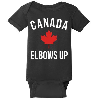 Elbows Up Canada Baby Bodysuit