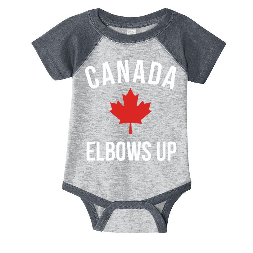 Elbows Up Canada Infant Baby Jersey Bodysuit
