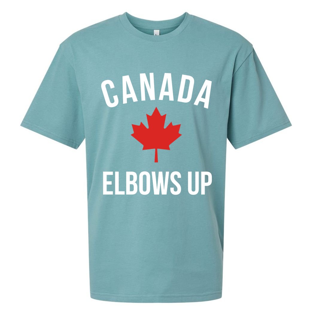 Elbows Up Canada Sueded Cloud Jersey T-Shirt