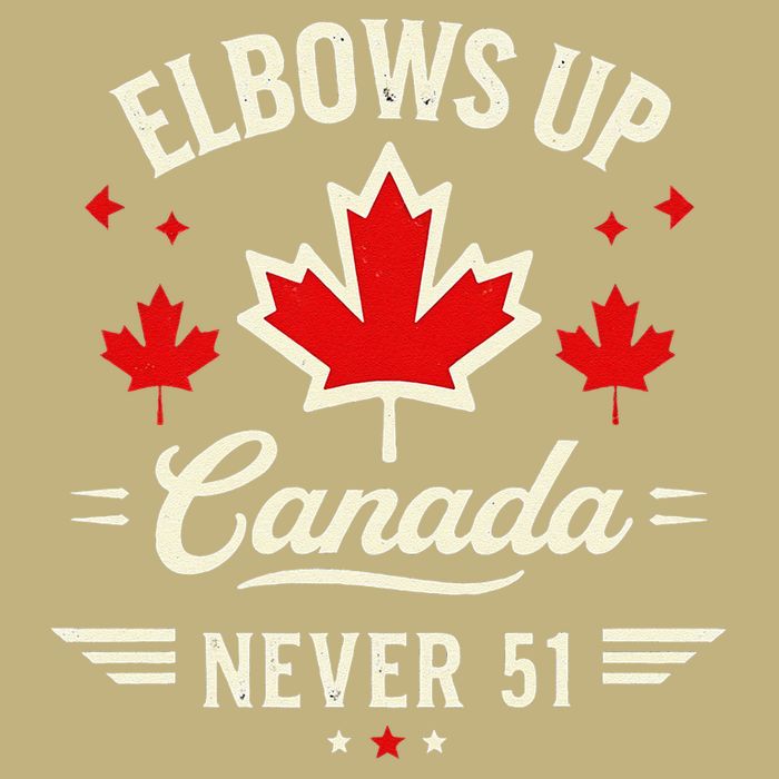 Elbows Up Canada Never 51 Canada Flag Stand Strong Cooling Performance Crew T-Shirt