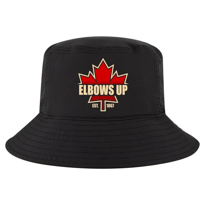Elbows Up Canada EST 1867 Protest Cool Comfort Performance Bucket Hat