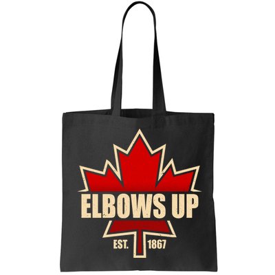 Elbows Up Canada EST 1867 Protest Bag