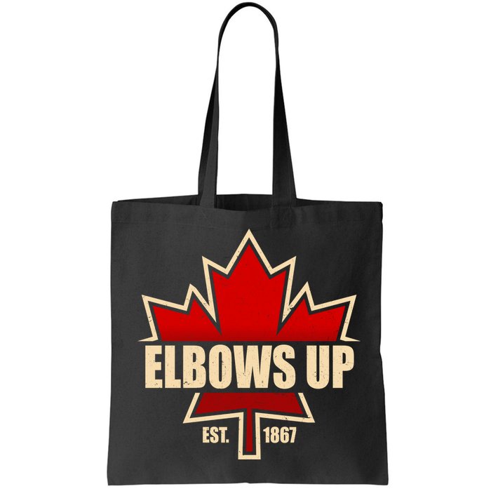 Elbows Up Canada EST 1867 Protest Bag