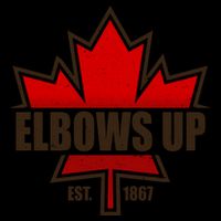 Elbows Up Canada EST 1867 Protest 16oz Travel Tumbler