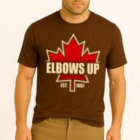 Elbows Up Canada EST 1867 Protest Performance Shirt