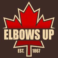 Elbows Up Canada EST 1867 Protest Cooling Performance Long Sleeve Crew