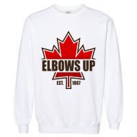 Elbows Up Canada EST 1867 Protest Garment-Dyed Sweatshirt