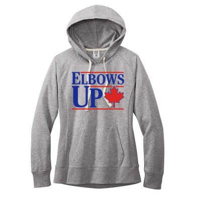 Elbows Up Canada Women's Fleece Hoodie