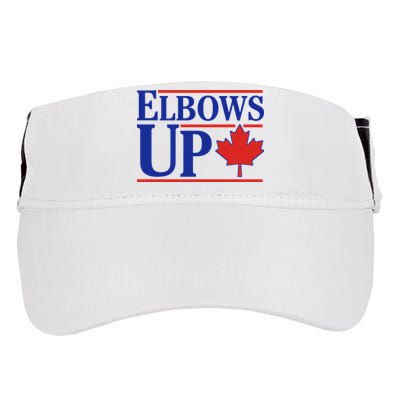 Elbows Up Canada Adult Drive Performance Visor