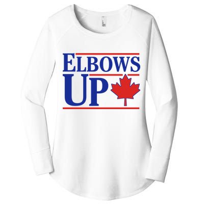 Elbows Up Canada Women's Perfect Tri Tunic Long Sleeve Shirt