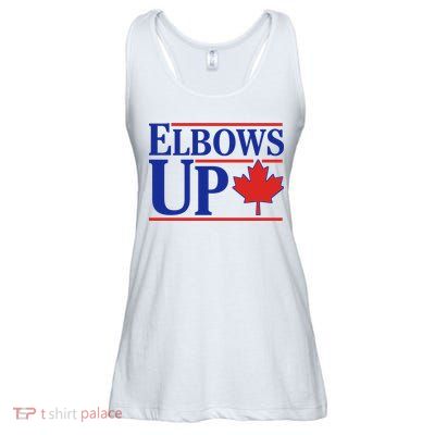 Elbows Up Canada Ladies Essential Flowy Tank