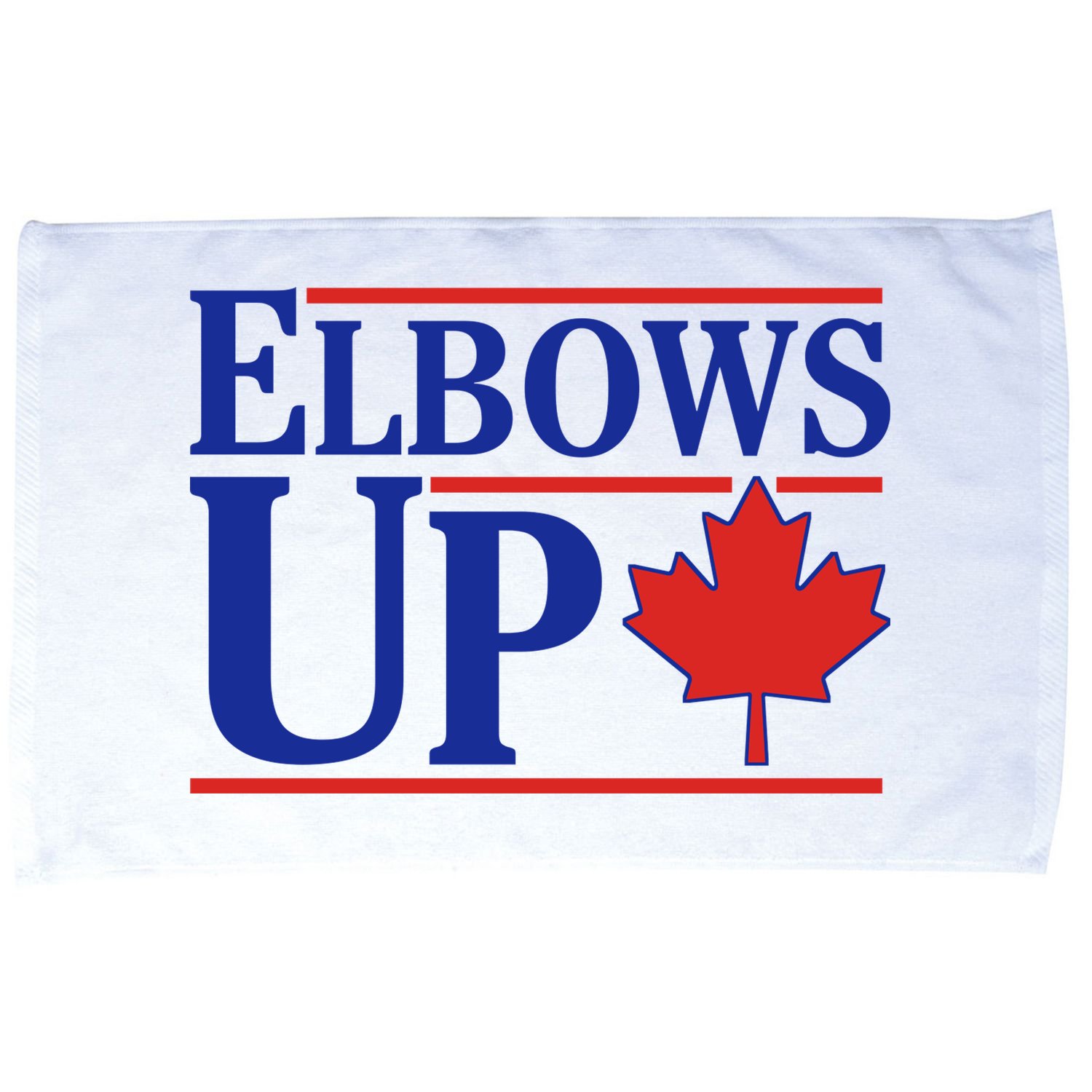 Elbows Up Canada Microfiber Hand Towel