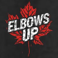 Elbows Up Canada Est 1867 Proud Canadian Strong Canada 7 Panel Mesh Trucker Snapback Hat