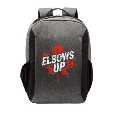 Elbows Up Canada Est 1867 Proud Canadian Strong Canada Vector Backpack