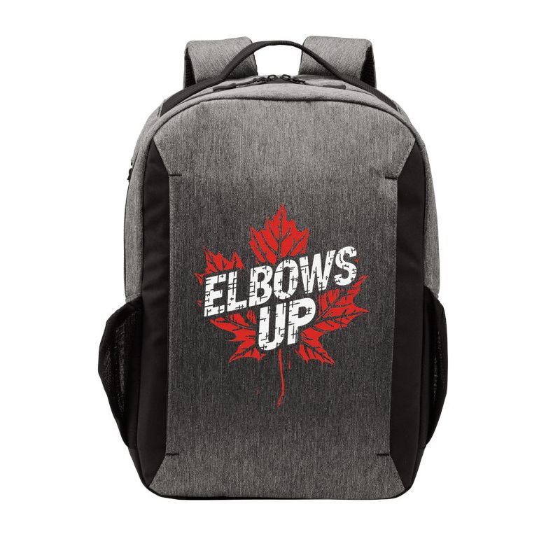 Elbows Up Canada Est 1867 Proud Canadian Strong Canada Vector Backpack