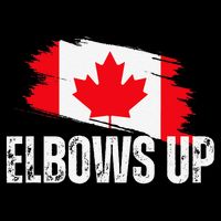 Elbows Up Canada True North Strong and Free Proud Canadian City Backpack