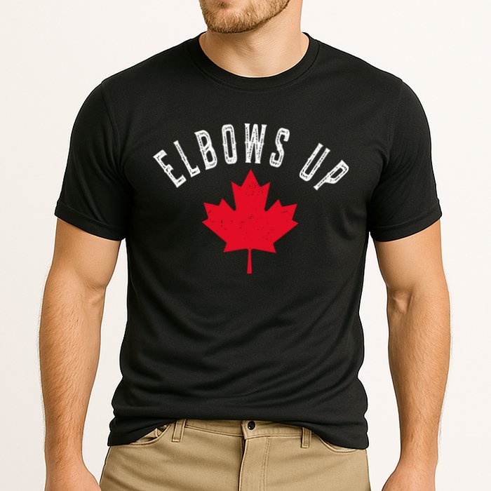 Elbows Up Canada Cooling Performance Crew T-Shirt