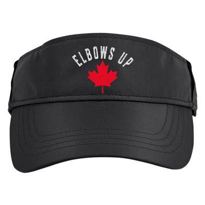 Elbows Up Canada Adult Drive Performance Visor