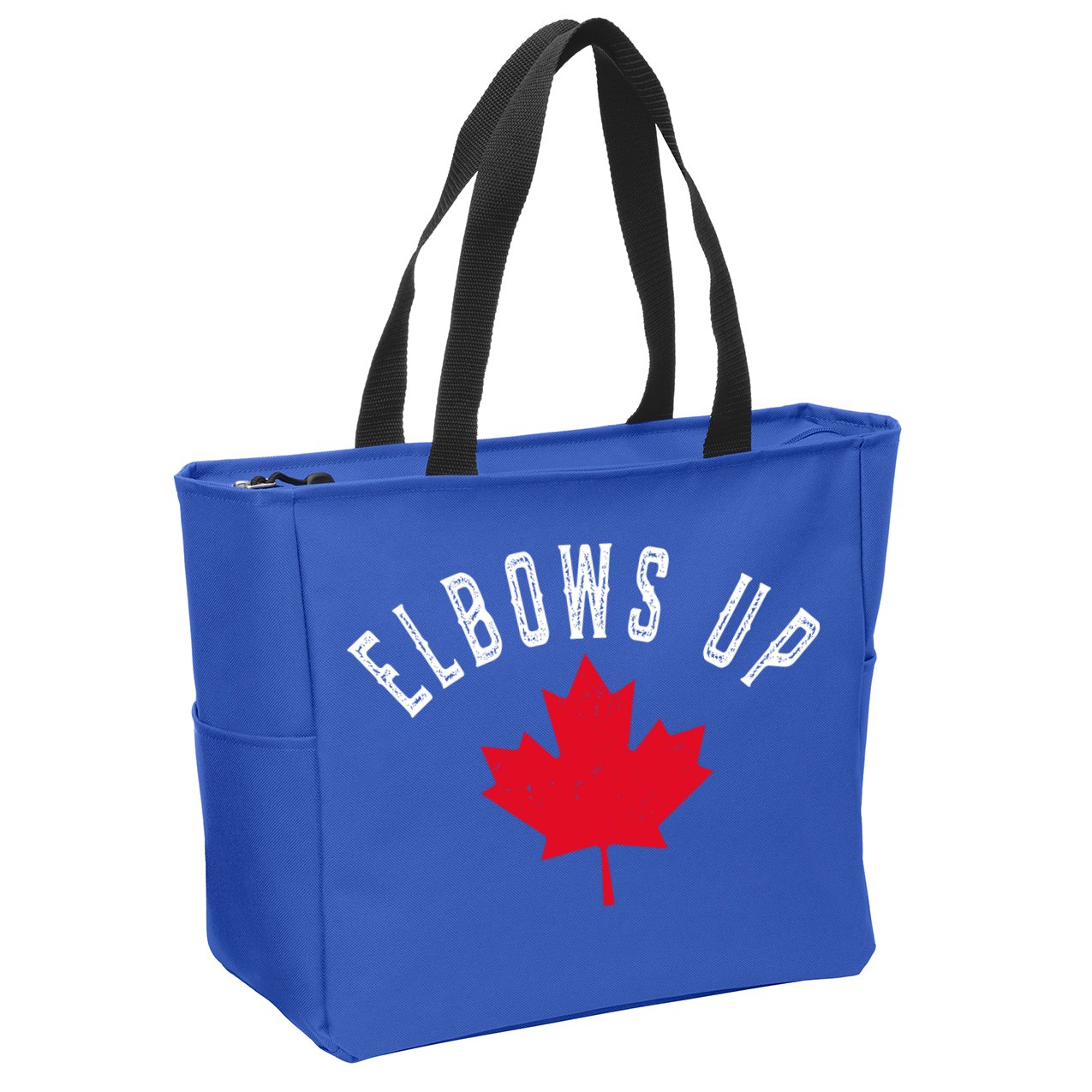 Elbows Up Canada Zip Tote Bag
