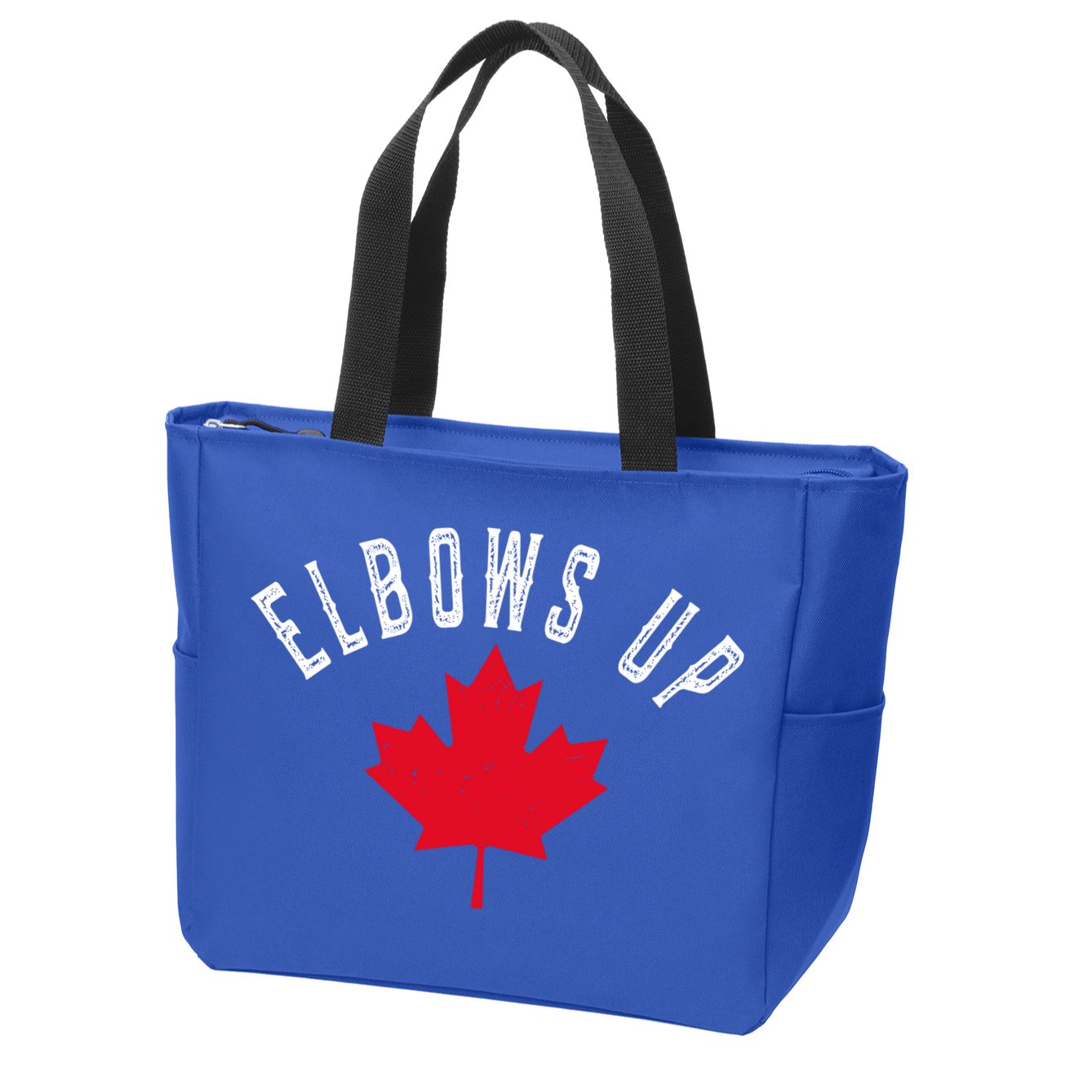 Elbows Up Canada Zip Tote Bag