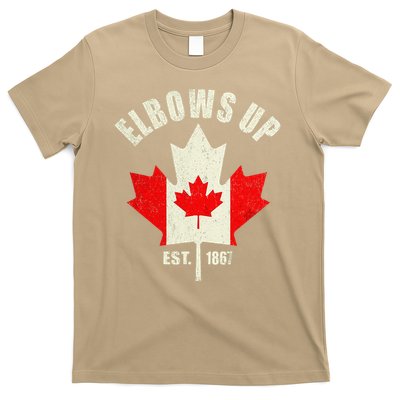 Elbows Up Canada Est 1867 Proud Canadian Strong Canada Gift T-Shirt