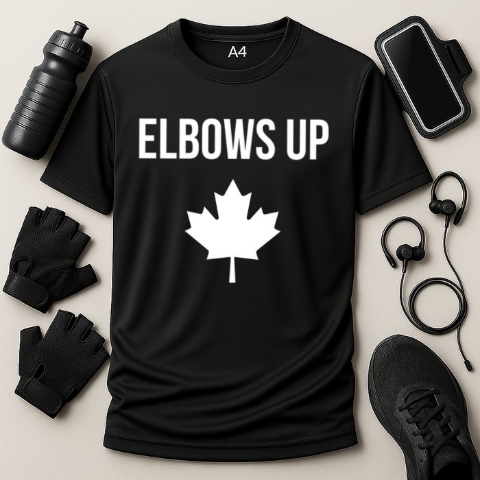 Elbows Up Canada Cooling Performance Crew T-Shirt