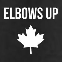 Elbows Up Canada Adult Drive Performance Visor