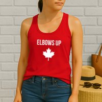 Elbows Up Canada Womens Tank Top