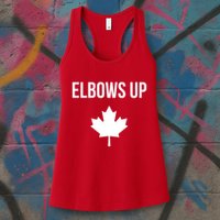 Elbows Up Canada Womens Tank Top
