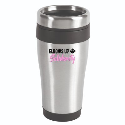 Elbows Up Canada Solidarity  16oz Travel Tumbler