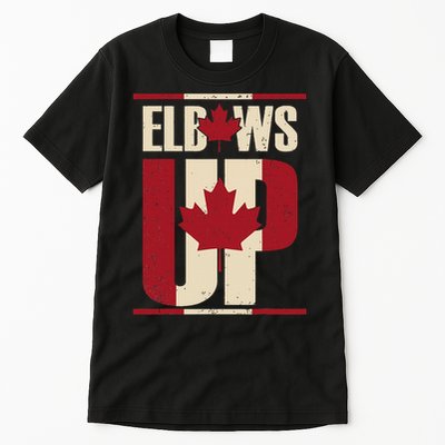 Elbows Up Canada Est 1867 Proud Canadian Strong Canada Tall T-Shirt