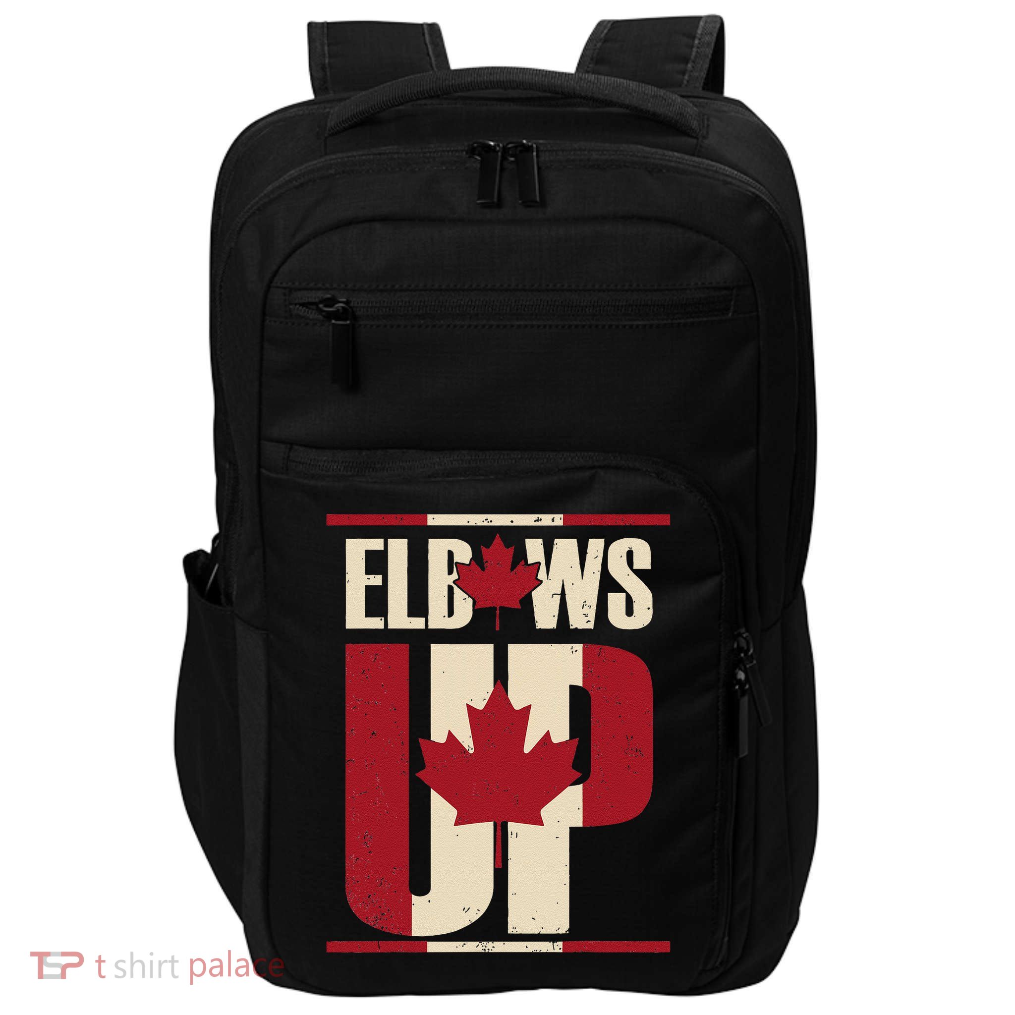 Elbows Up Canada Est 1867 Proud Canadian Strong Canada Impact Tech Backpack