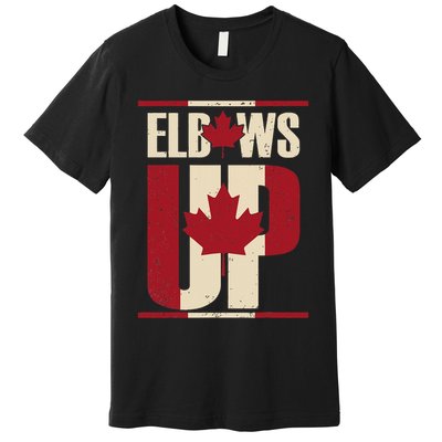 Elbows Up Canada Est 1867 Proud Canadian Strong Canada Premium T-Shirt