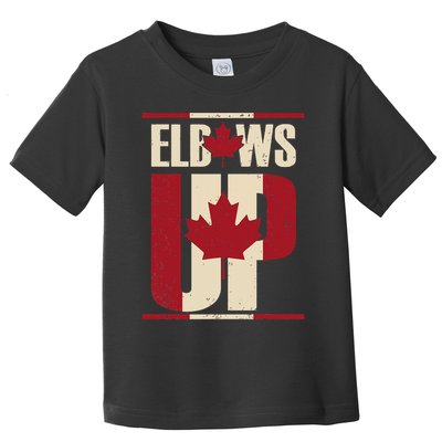 Elbows Up Canada Est 1867 Proud Canadian Strong Canada Toddler T-Shirt