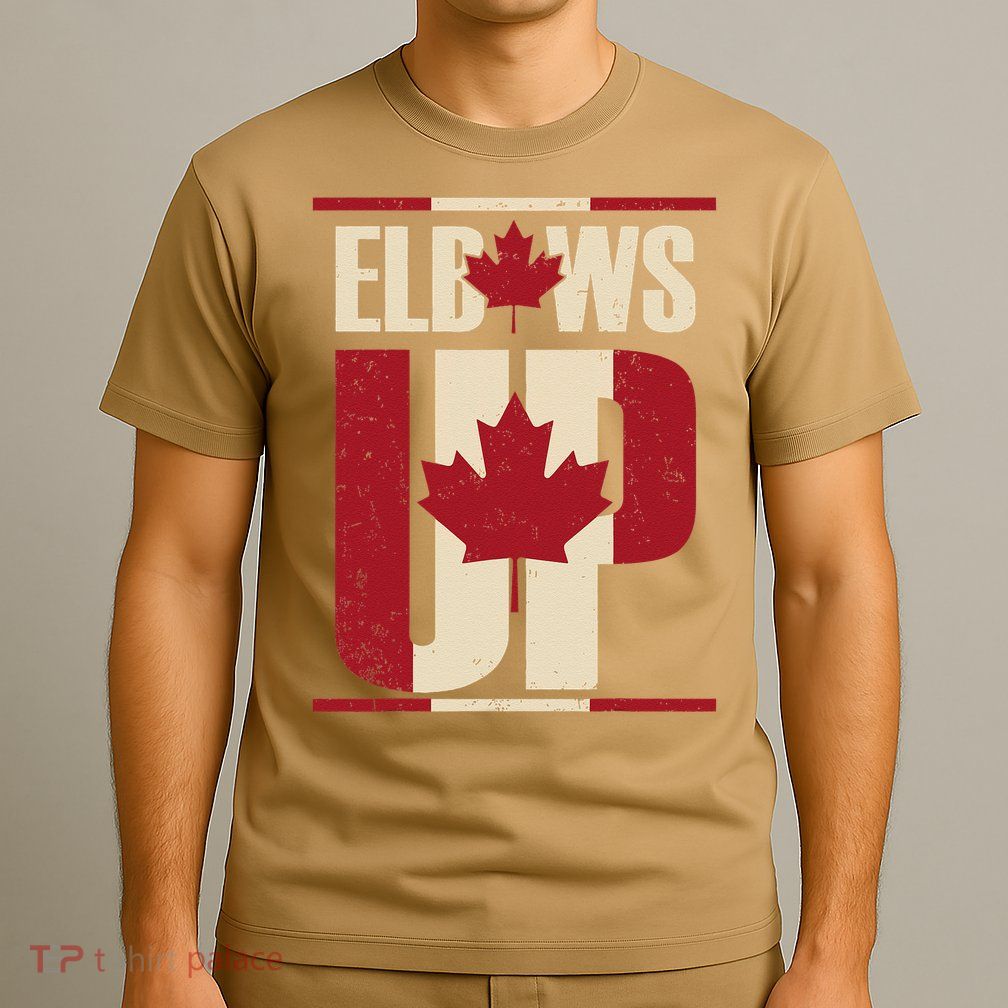 Elbows Up Canada Est 1867 Proud Canadian Strong Canada T-Shirt