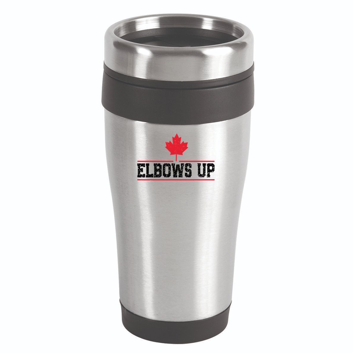 Elbows Up Canada True North Strong and Free Proud Canadian 16oz Travel Tumbler
