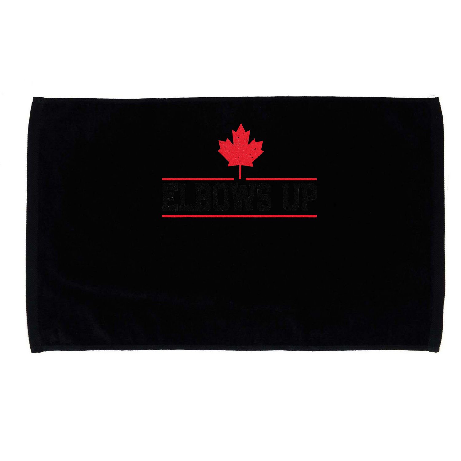 Elbows Up Canada True North Strong and Free Proud Canadian Microfiber Hand Towel