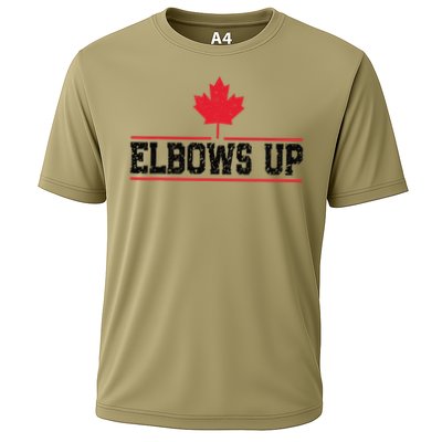 Elbows Up Canada True North Strong and Free Proud Canadian Performance Shirt