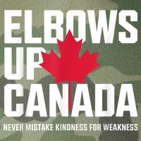 Elbows Up Canada Never Mistake Kindness for Weakness Legacy Tie Dye Trucker Hat