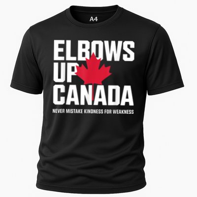 Elbows Up Canada Never Mistake Kindness for Weakness Performance Shirt