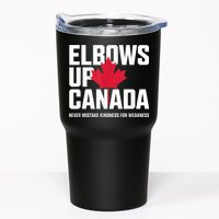 Elbows Up Canada Never Mistake Kindness for Weakness Tumbler