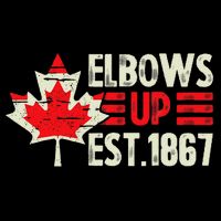 Elbows Up Canada Est 1867 Proud Canadian Strong Canada Impact Tech Backpack