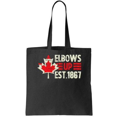 Elbows Up Canada Est 1867 Proud Canadian Strong Canada Bag